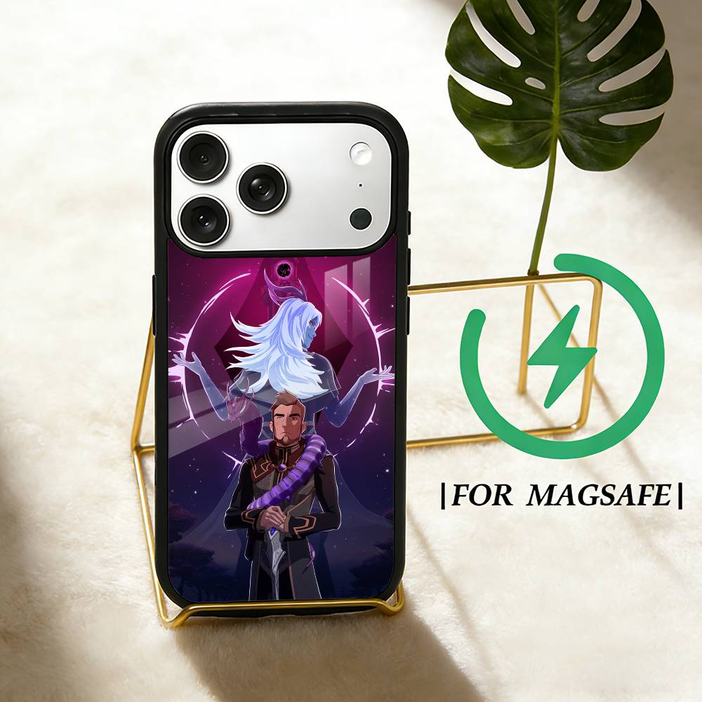 

Cartoon The D-dragon P-Prince Phone Case For iPhone 17,16,15,14,13,12,Plus,Pro,Max for Magsafe Magnetic Wireless Charging iPhone14Plus