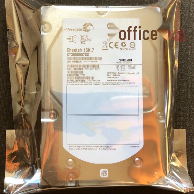 Lenovo Seagate 600GB 3.5" SAS 15K Server Hard Drive