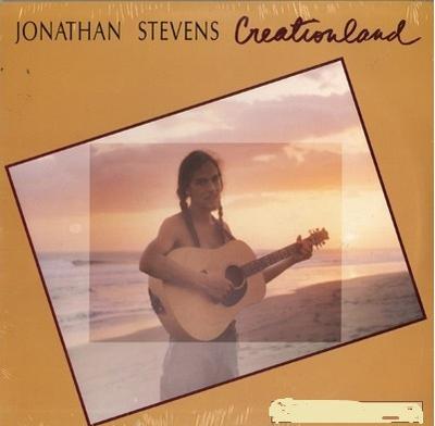 LP Record JONATHAN STEVENS  Creationland 443 Flying Fish 1987 US World Music Used