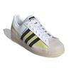 Adidas Originals Superstar Retro Versatile Casual Durable Low-Top Skate Shoes Unisex Sneakers Khaki White GX2887