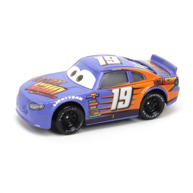 Genuine  Pixar Cars Lightning McQueen Toys Jackson Storm The King Mater 1:55 Diecast Metal Alloy Model Car Kid Gift