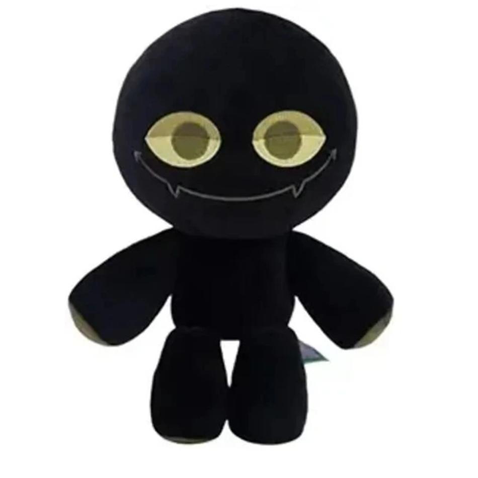 

New 20cm Black Bob Plush Toy Slap Battles Bob Plush Stuffed Pillow Doll Toys for Children Birthday Gift 20cm чёрный