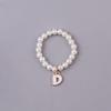 Doll Necklaces, Elegant Sweet 26 Letters Pearl Necklace Cute Doll Accessories For 10.5Cm 4.0 Mini Doll Chain Jewelry & Outfit