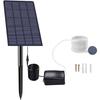 Solar Oxygen Pump - AIMOONSA - 2.5W Plug-in - 0.8 L/min - Low Noise <;60 dB - Adjustable Panel