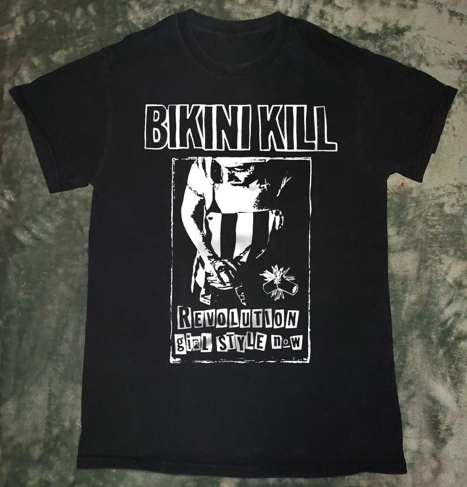 Bikini Kill Band Revolution Girl Style Now Unisex T-Shirt Full Size  NI267 Unisex T-Shirt XXL