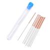 10PCS 3D Printer Nozzle Cleaning Kit Stainless Steel Nozzle Cleaner with Test Tube Bottle for 3D Printer Accessories