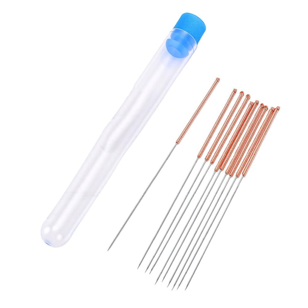10PCS 3D Printer Nozzle Cleaning Kit Stainless Steel Nozzle Cleaner with Test Tube Bottle for 3D Printer Accessories
