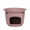 Ceramic Scent Vessel Minimalist with Removable Bowl Matte for Meditation, Tea Ceremony