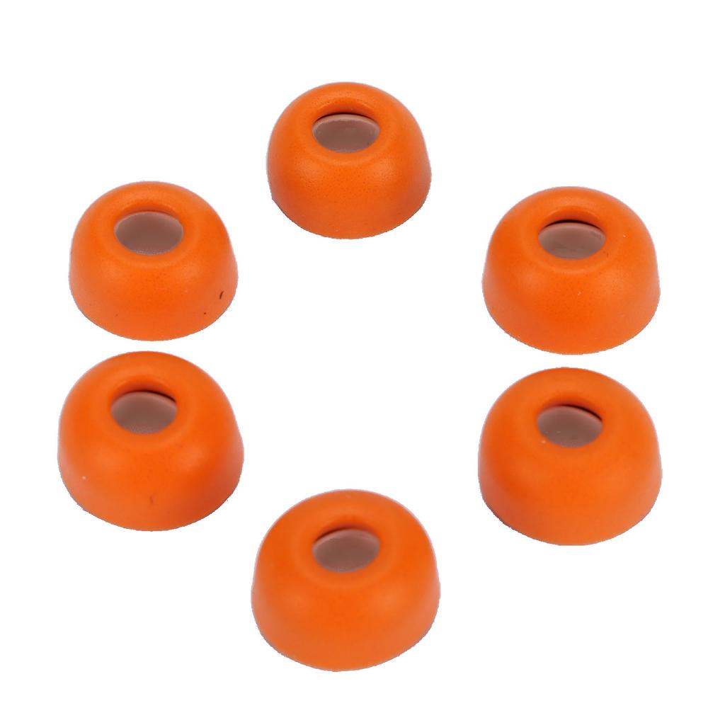 6Pcs Replacement Eartips Soft Memory Foam Breathable Noise Reduction Ear Tips for IOS Pro Earbuds