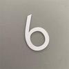 3D Self-adhesive Waterproof Plating House Number 0 To 9 Modern Gold Digits House Number Door Plate Address Outdoor Door Number