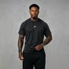 T-shirt Casual Sportiva da Uomo Gymshark Trendy in Cotone Lavato Stampato