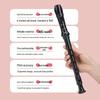 Swan Brand German Style 6/8-Hole Treble Recorder, Beginner C Key Flute for Children and Students