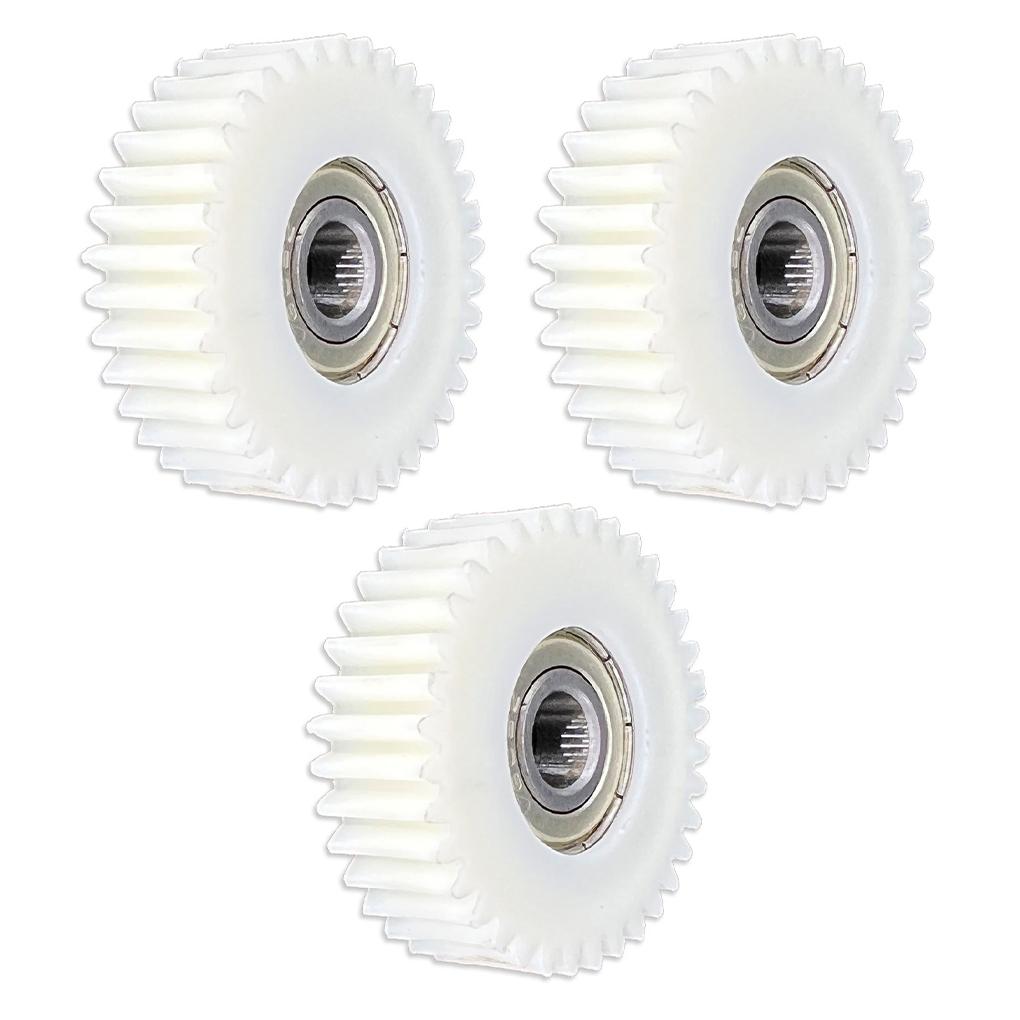 

3 Pieces E-Bike Gears Electrical Bike Nylon Steel Portable Component Spare Parts Kit Repairing Replacement for 250w Bafang Motor