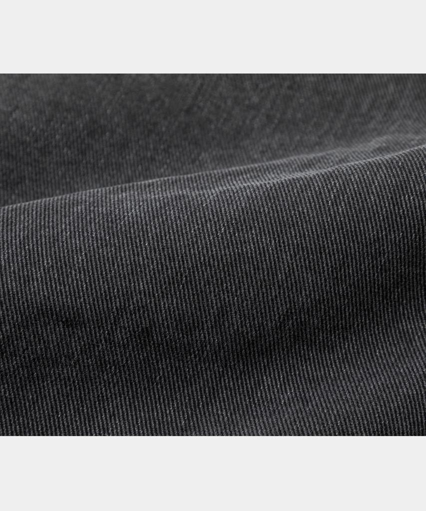 LETTERCOMO Piping Work Hooded Jacket Black