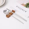 Avella Premium Glossy and Matte Dinner Cutlery Silver Spoon