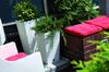 RATO DRTS225 Tall Flowerpot with Insert | White