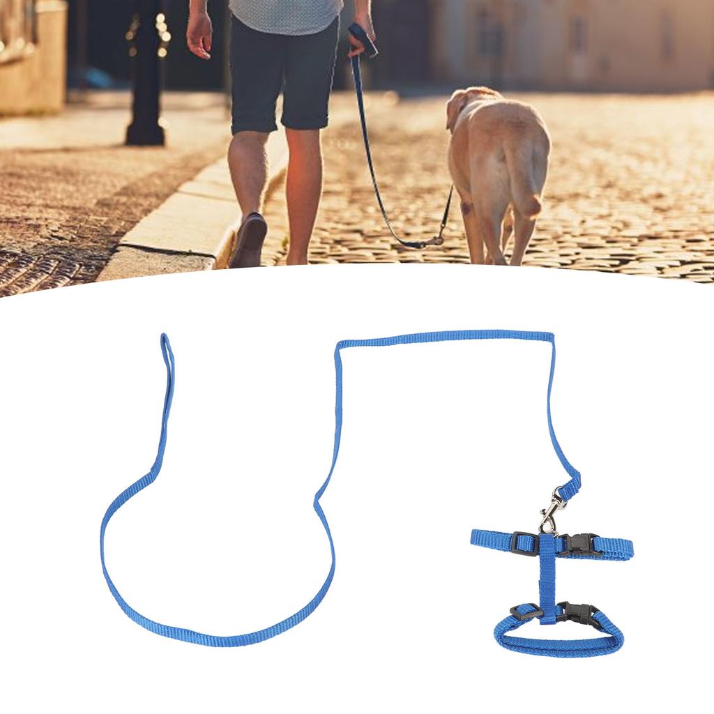 Cat Harness   Set Escape Proof   Lightweight Kitten Chest Harness with Traction Rope for Outdoor Walking