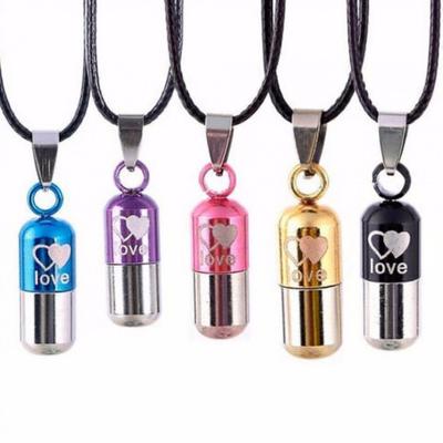 Unisex Lover Holder Perfume Box Κρεμαστό Κολιέ Κοσμήματα