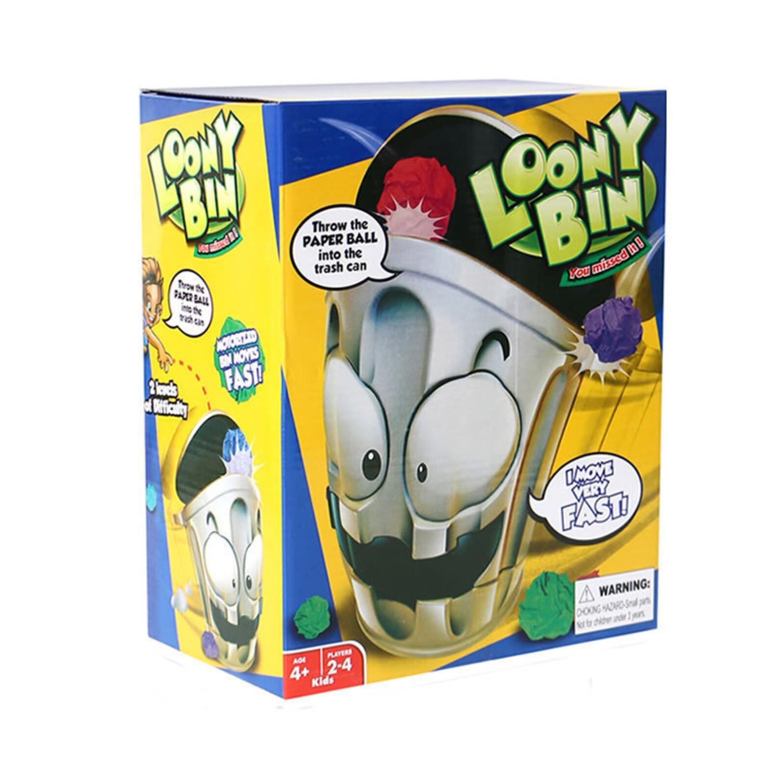 

Crazy Trash Can Indoor Competitive Shooting Game, Stress Relieving Trash Can Toy