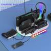 For NS2 Multi-Function Charging Dock Charging & Cooling Joy-Con Charging Base Large Capacity for Cameras Headphones Game Cards