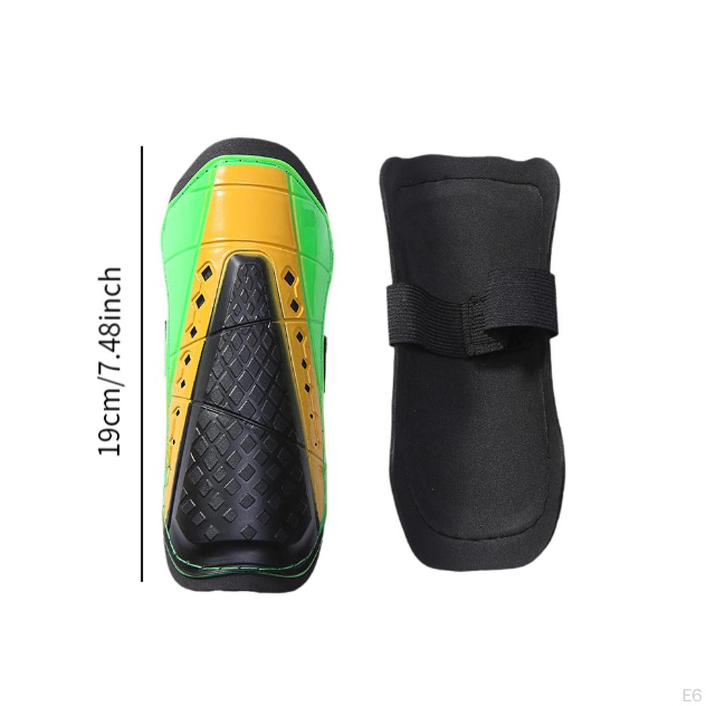 Football Shin Guards, Soccer Protective Gear, Breathable Shock Absorbing Guard