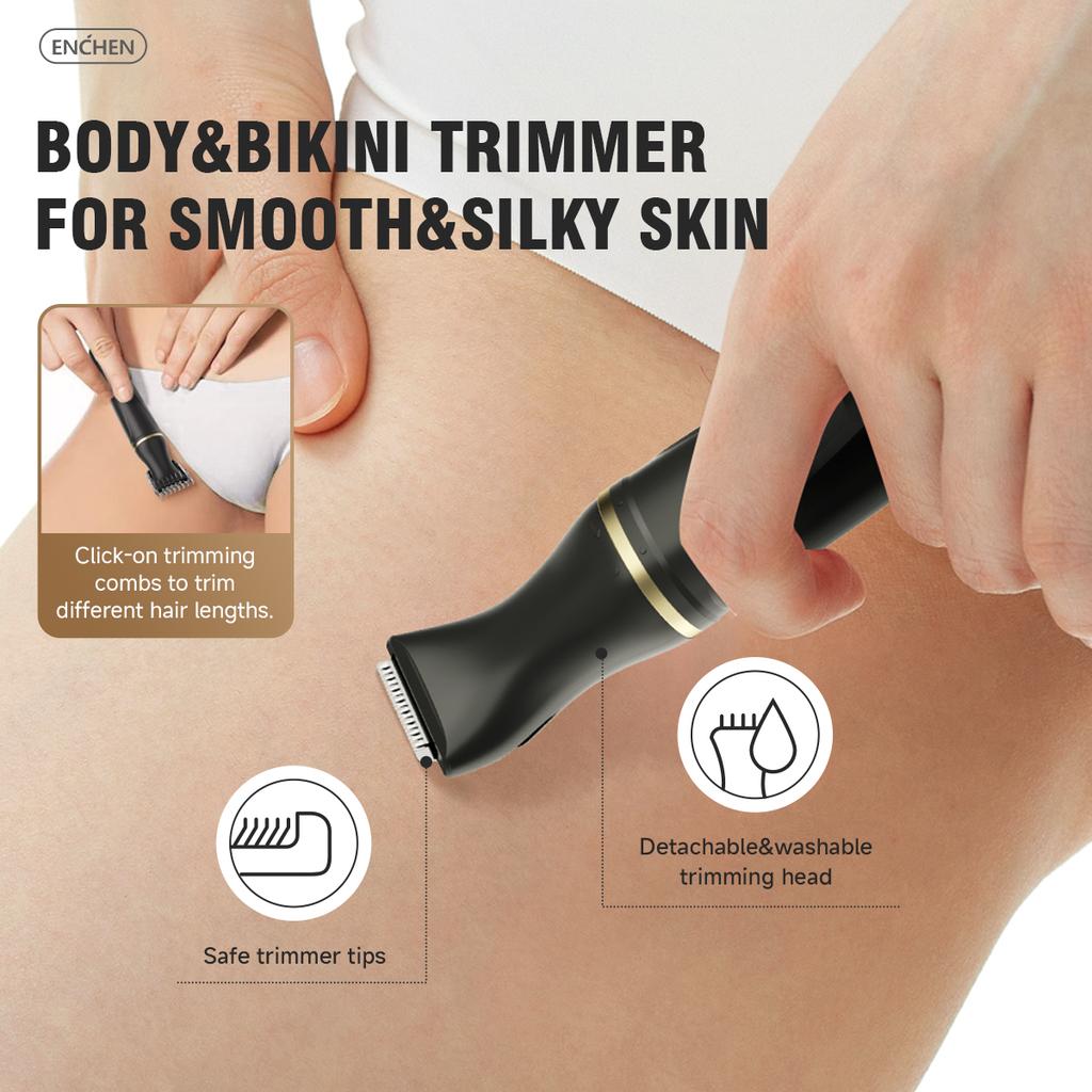 Xiaomi ENCHEN Mocha D 5 IN 1 Multifunction Body Hair Trinmer for Body Intimate Areas and Face