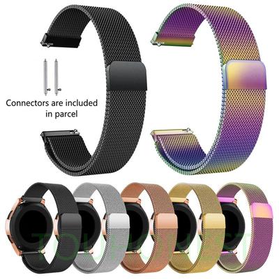 22MM 20MM Metal Strap For Samsung Galaxy Watch 5 4 5 Pro 44 45 Mm Classic 46mm 42mm Active 2 Magnetic Bracelet Huawei GT 2