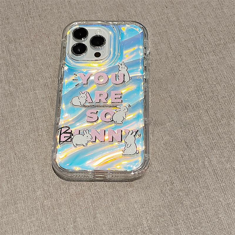 Handyhüllen für iPhone 11 13 XR 15 Pro Max 12 14 Pro Max Hülle iPhone 16 7 Plus 8 Plus XS Max 6 15 Plus Laserwellenmuster Anti-Drop Wasserdicht