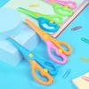 Kid-Safe Anti-Pinch Art Scissors: Mini Kindergarten Craft and Stationery Scissors
