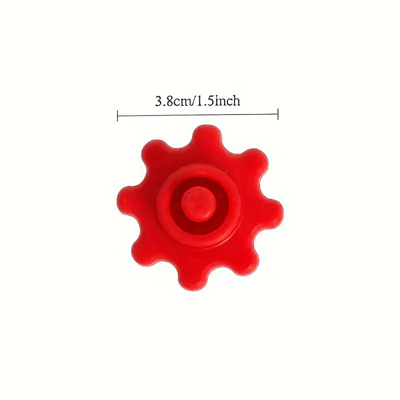 Flexible Gear-Type Silicone Sealant Cap, Made Of Plastic, Prevents Adhesive Hardening And Is Suitable For Silicone Repair