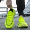 2025 Fashion Green Men‘s Running Shoes Big Size 46 Platform Sports Trainers Men Lightweight Athletic Shoes Zapatillas Hombre