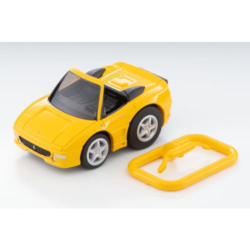 TOMYTEC Choro-Q Zero Z-78a Ferrari F355 Spider (Yellow) Completed Model