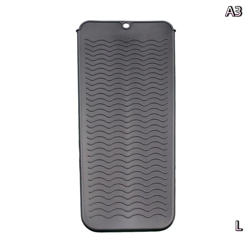 1 Stück Silikon Hitzebeständige Matte Tasche Aufbewahrungstasche Isolationsmatte für Haarglätter Hitzewellenstab Lockenstab Abdeckung
