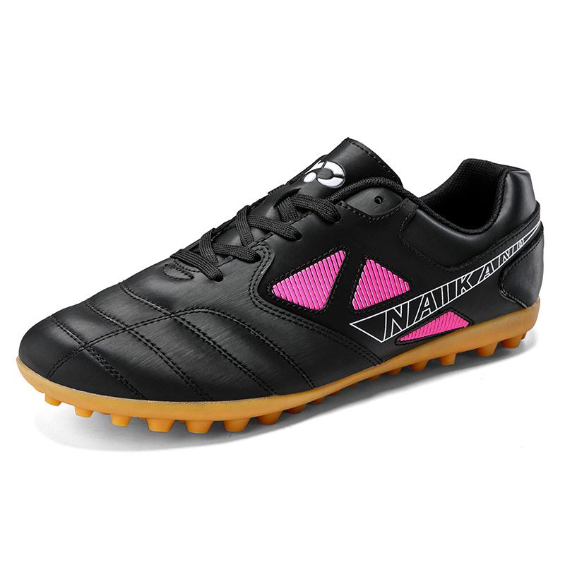 Fashion Men Women Soccer Shoes Suitable for Grass Sneakers Outdoor Training Shoes Anti Slip Wear-resisting Grip Football Shoes