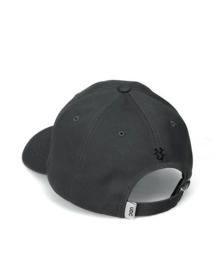 Eondeokeonteulol Cotton Logo Ball Cap Radio Wave / Authentic B B / Charcoal