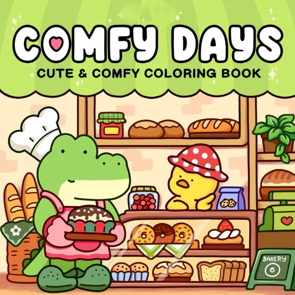 Adult and Youth Coloring Book: Cozy and Cute Scenes