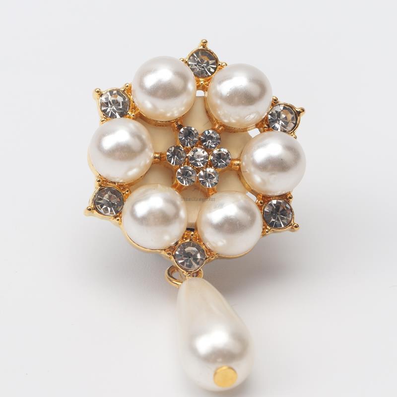 Shoe Charms for Sneakers Shoelaces Clips Buckle Decorations Rhinestones Pearl Gem Casual Flower Fashion Shoes Accessories 1 PCS