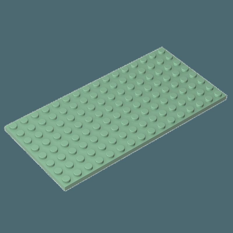 50g Small Particle Building Blocks: 8x16 Thin Plate Brick Accessories