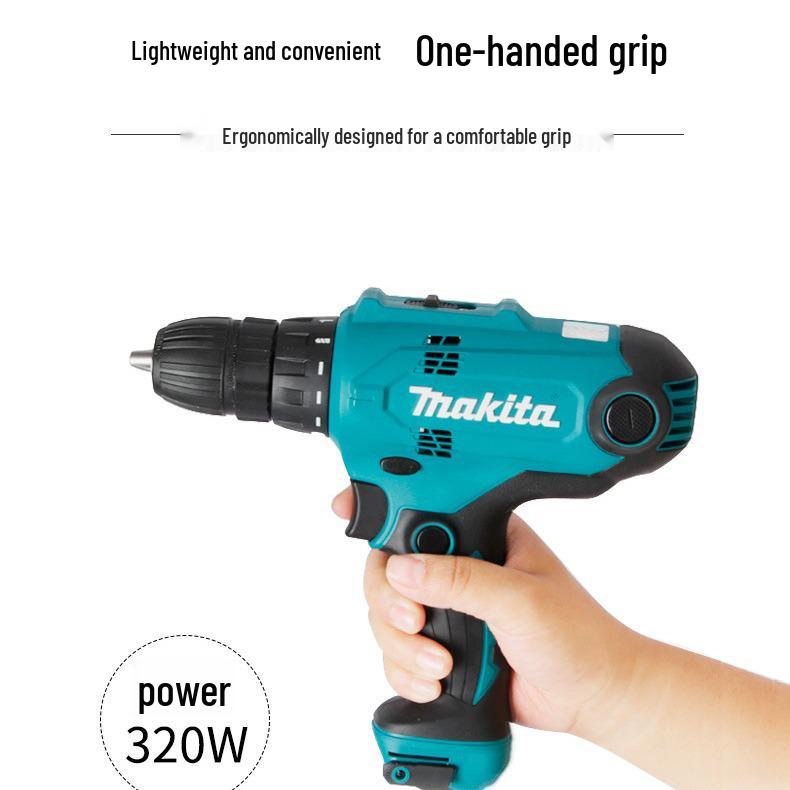 Makita DF0300 Multi-Function Electric Drill: Impact Pistol & Screwdriver