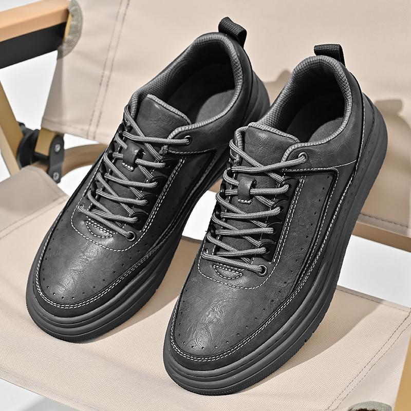 Men's Office Business Shoes Thick Sole Oxford Shoes Men's Genuine Leather Shoes Outdoor Casual Shoes Free Delivery