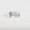 New Arrival Popular Retro Star 925 Sterling Silver Jewelry Creative Hollow Stars Personality Simple Opening Rings TYB008
