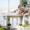 Lifetree Frosted Window Film Privacy Opaque Glass Film Non Adhesive Static Cling for Home Office 44 5x200 Cm