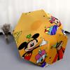 Mickey Mouse and Friends Themed Automatic Opening and Closing Umbrella, Brightly Colored 8-rib Portable Umbrella, Suitable for Men and Women, A Perfec