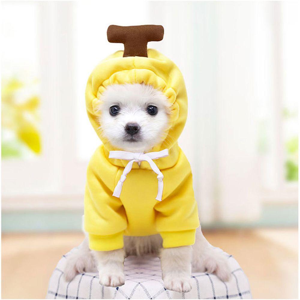 New Animals Costume Winter Outfit Dog Winter Clothes Fruit Puppy Coat Dog Jumpsuit Pet Hoodie