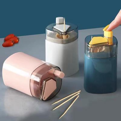 Newcomer 0.01 Doppelkopf Bambus Zahnstocher - 2er Pack Einwegbeutel-Set
