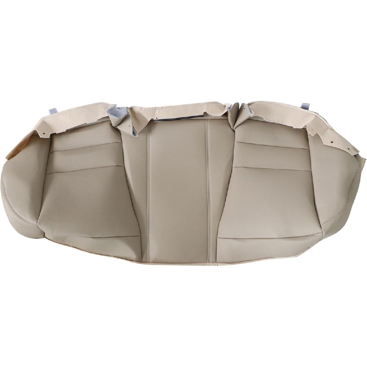 

GXARTS Rear Bench Bottom Leather Seat Cover Ivory #F Compatible with Honda Accord 2008 2009 2010 2011 2012 Back Car Seat Cover слоновая кость