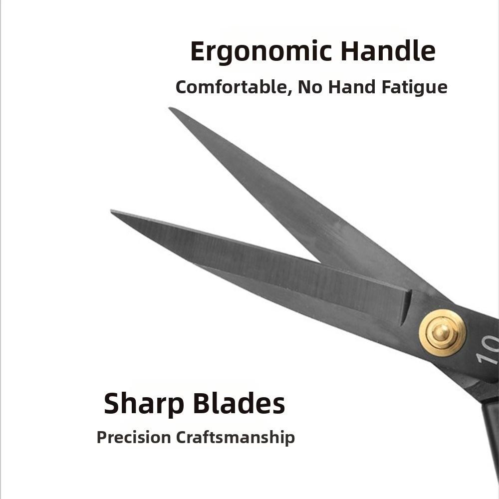 Mehrzweck 8-12 Zoll Schneider schere Rostfrei Schwarz Stoffschere Langlebig Komfortgriff Handgriff Nähscheren Schneiderarbeiten