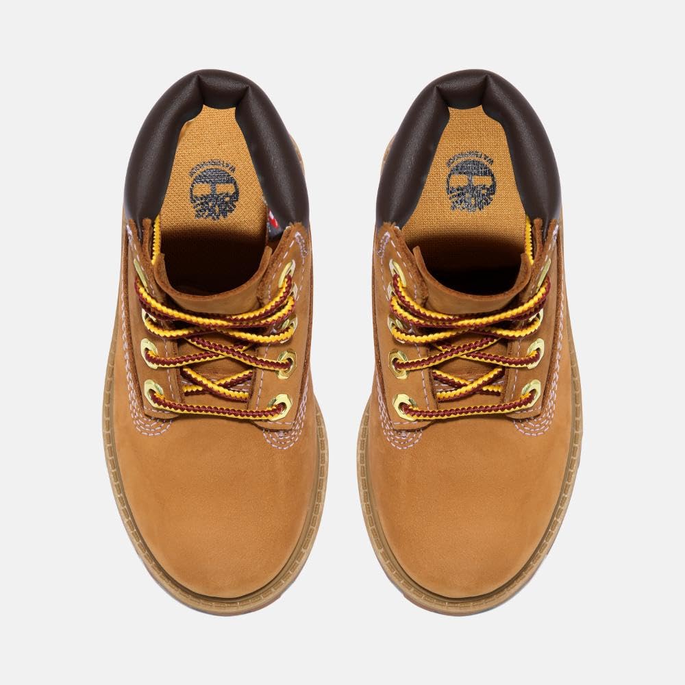 Timberland Classic Toddler Premium Waterproof Size TB1128097131 6-inch Boots, Unisex, Wheat, 9.0 (JP/16.0cm),