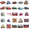 10/30/50pcs  Funny Anime Cars Stickers Cool Lightning McQueen Cartoon Decals Stationery Phone Luggage Sticker Decoration