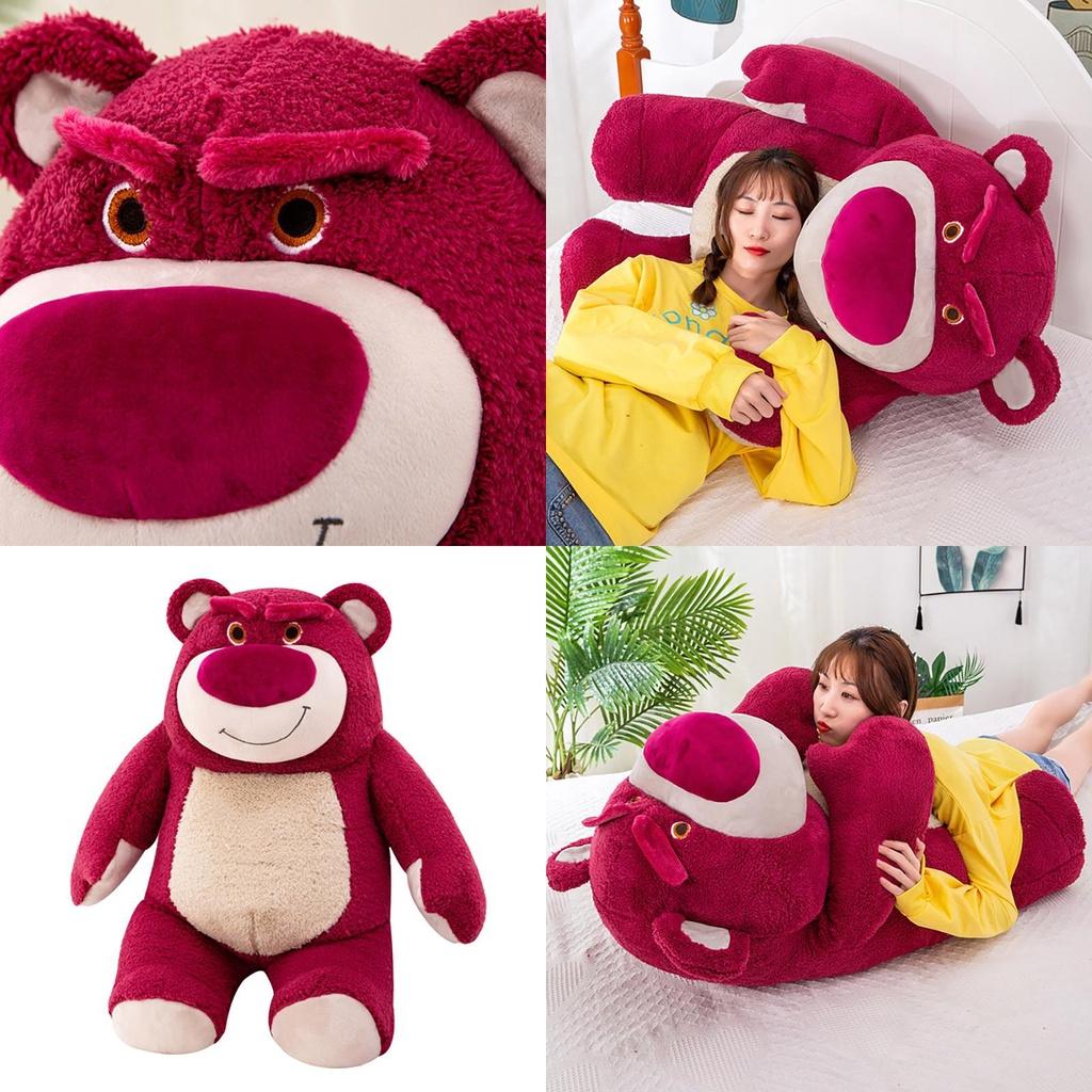 Cuddly Toy Story Lotso Strawberry Bear Plush Toy Stuffed Doll Gift For Kids